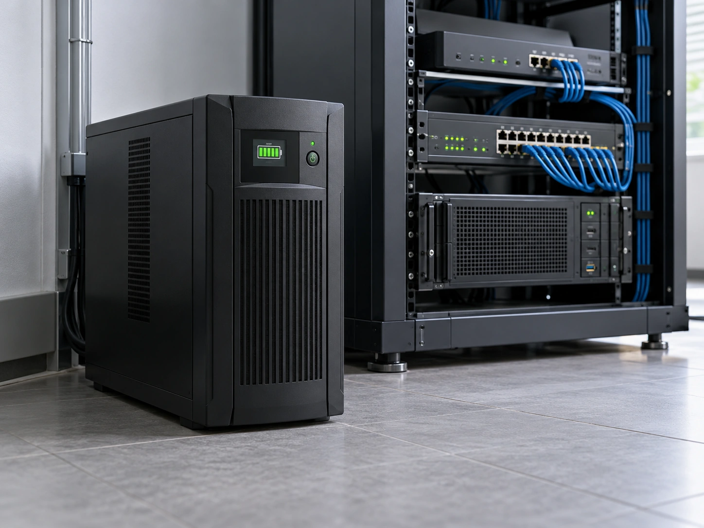 Uninterruptible Power Supply (UPS) Lindungi Jaringan dari Downtime